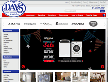 Tablet Screenshot of dayshomefurn.com